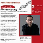 Logo Popchor Workshop mit Martin Seiler