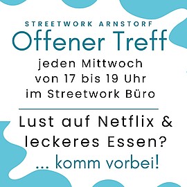Banner Offener Streetwork Treff