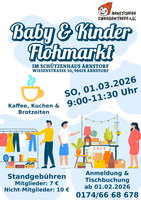 Logo Baby- und Kinderflohmarkt - Frühjahr 2026