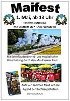 Logo Maifest der Buchbergschützen