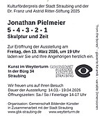 Logo Jonathan Pielmeier 5-4-3-2-1 Skulptur und Zeit