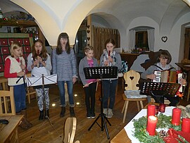 Banner Lichterrorate mit anschließender Weihnachtsfeier