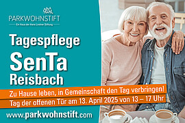 Banner Tag der offenen Tür in der SenTa Reisbach