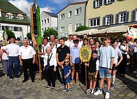 Banner Volksfestauszug 2025