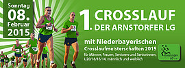 Banner 1. Crosslauf der Arnstorfer LG