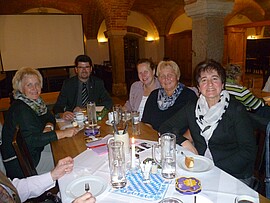 Banner Jahresversammlung im Bräustüberl