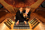 Logo Heroic Music: Trompete und Orgel – Bernhard Kratzer und Paul Theis