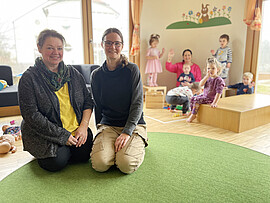 Banner Schnuppertag in der Kindertagesstätte Schatzkiste